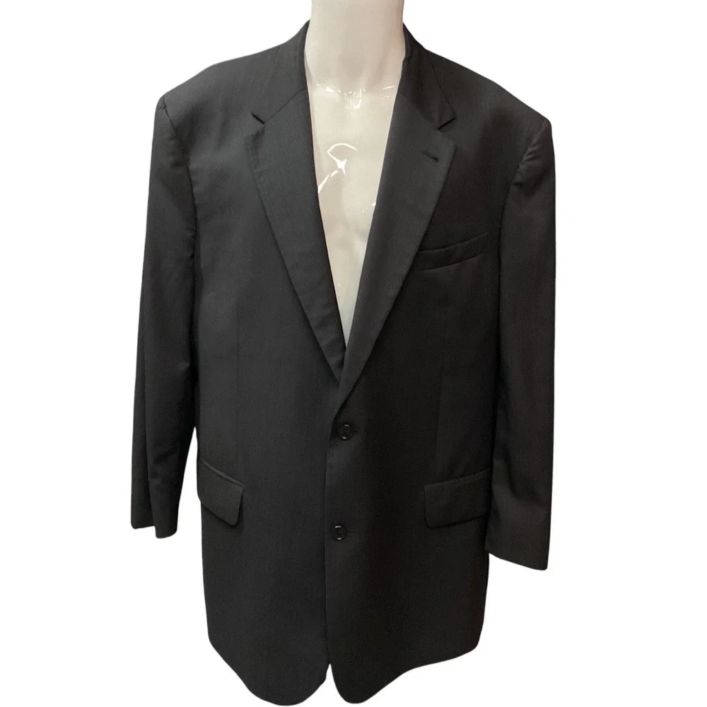 Jos. A. Bank Men's Signature Collection Pinstripe Wool Suit Jacket Blazer Sz 48R